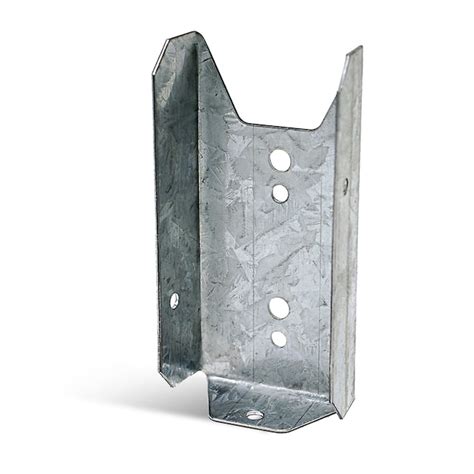 lowes metal to wood fence brackets|strong tie fence bracket.